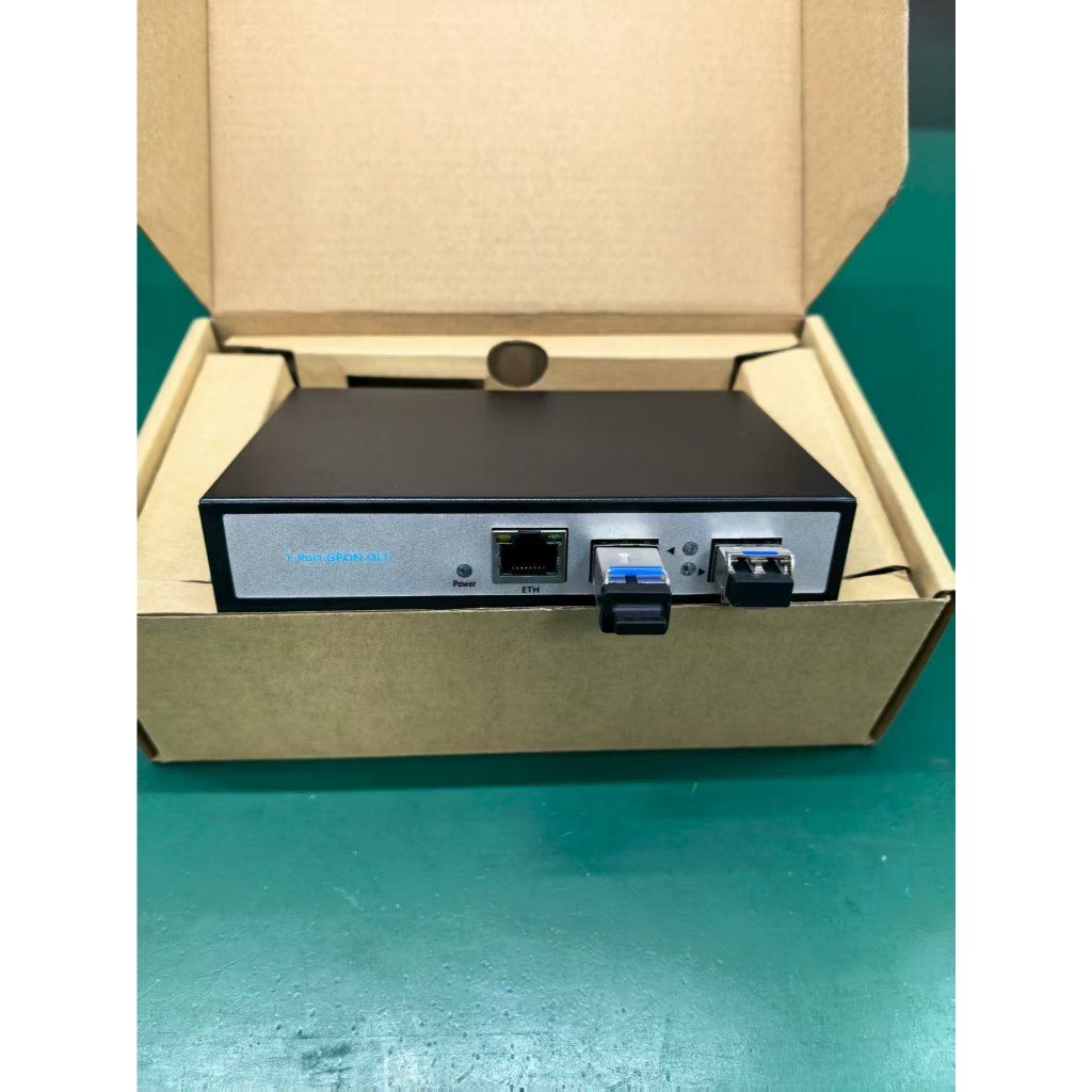 GPON OLT 1 Port / 2 Port Layer 2 Mini Peralatan Fiber Optik FTTH