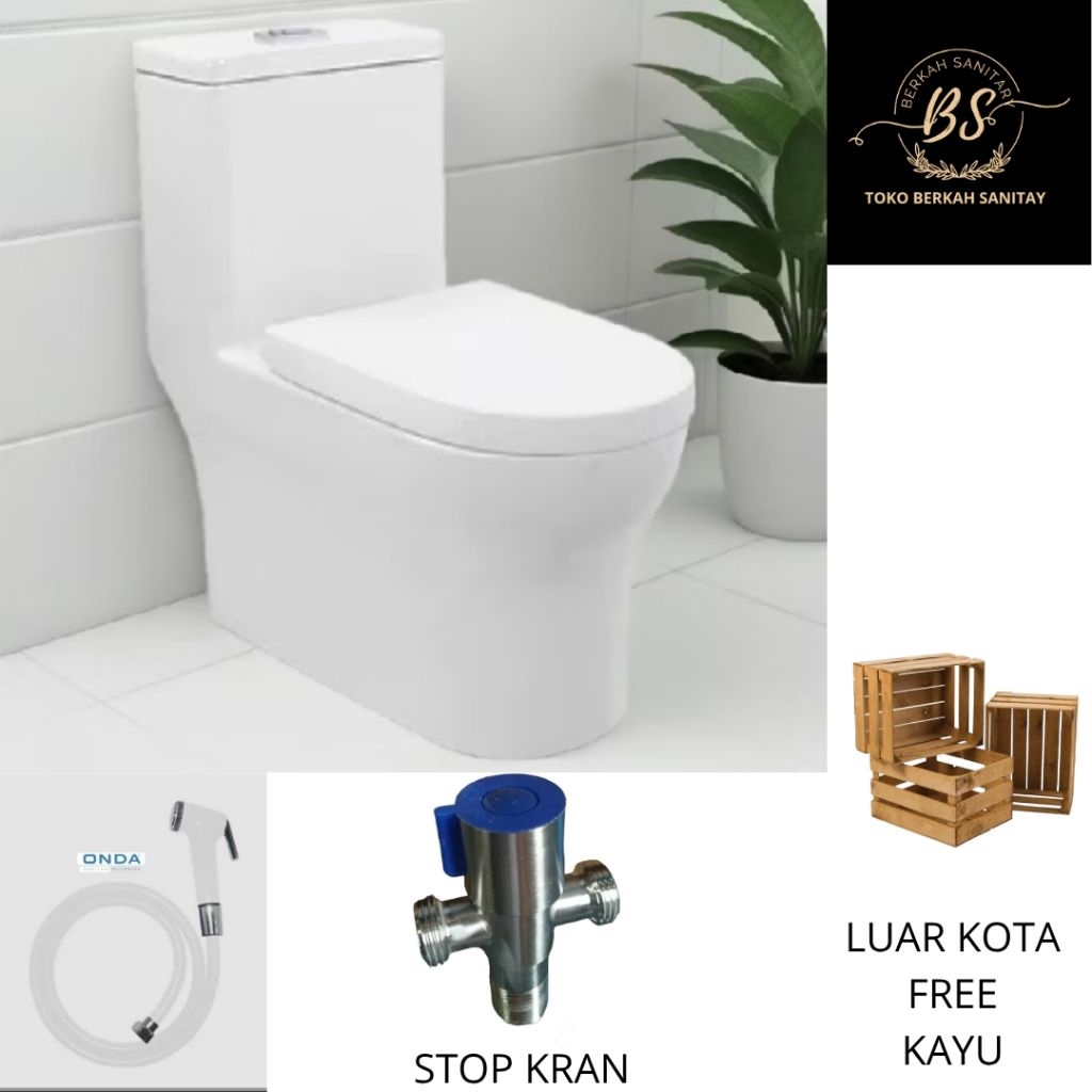 Closet Duduk Icepol Toilet Duduk IC 8083