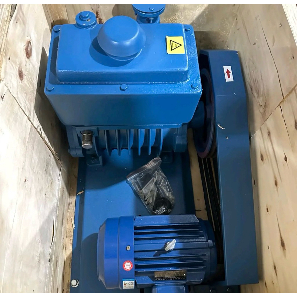 Rotary Vane Vacuum Pump Rotor 2X-15 2,2KW 380V Pompa Vakum Rotary Vane Baling-Baling Putar