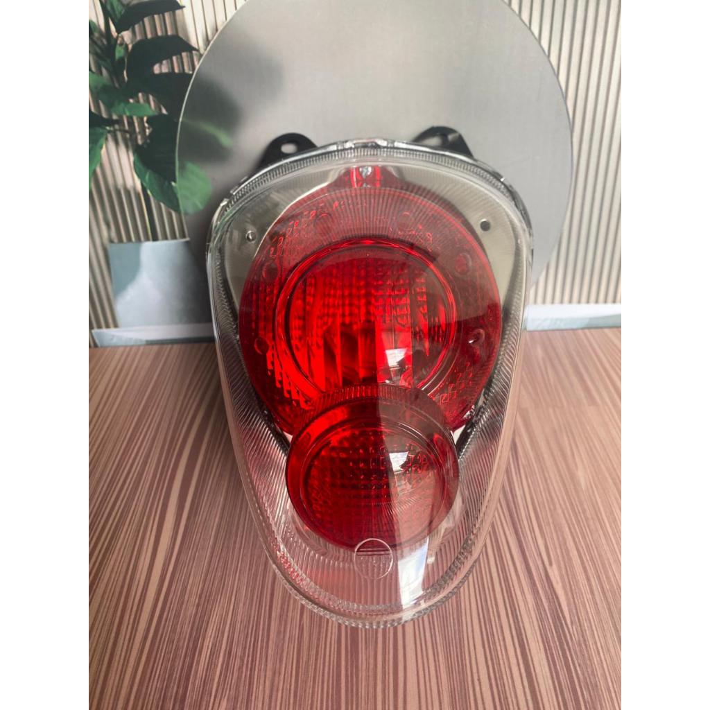 STOPLAMP ASSY SCOOPY FI ESP 2015 2016 2017 LAMPU BELAKANG KOMPLIT MIKA BOHLAM KABEL K16 PNP - WIN TE