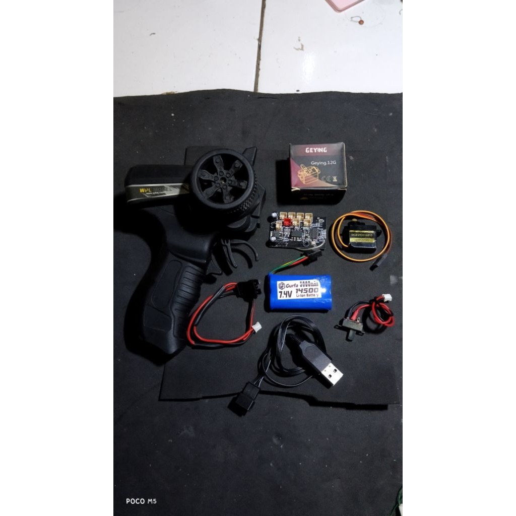 REMOT + MODUL PCB RC MN78 PAKET KOMPLIT FULL PROPO WAJIB EXTRA PACKING BUBLEWARP