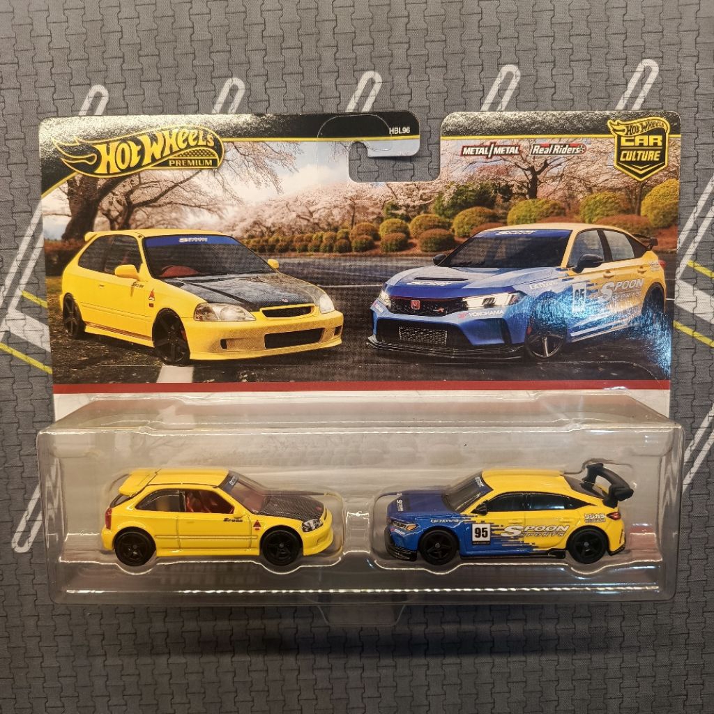Hot Wheels Twin Pack Honda Civic