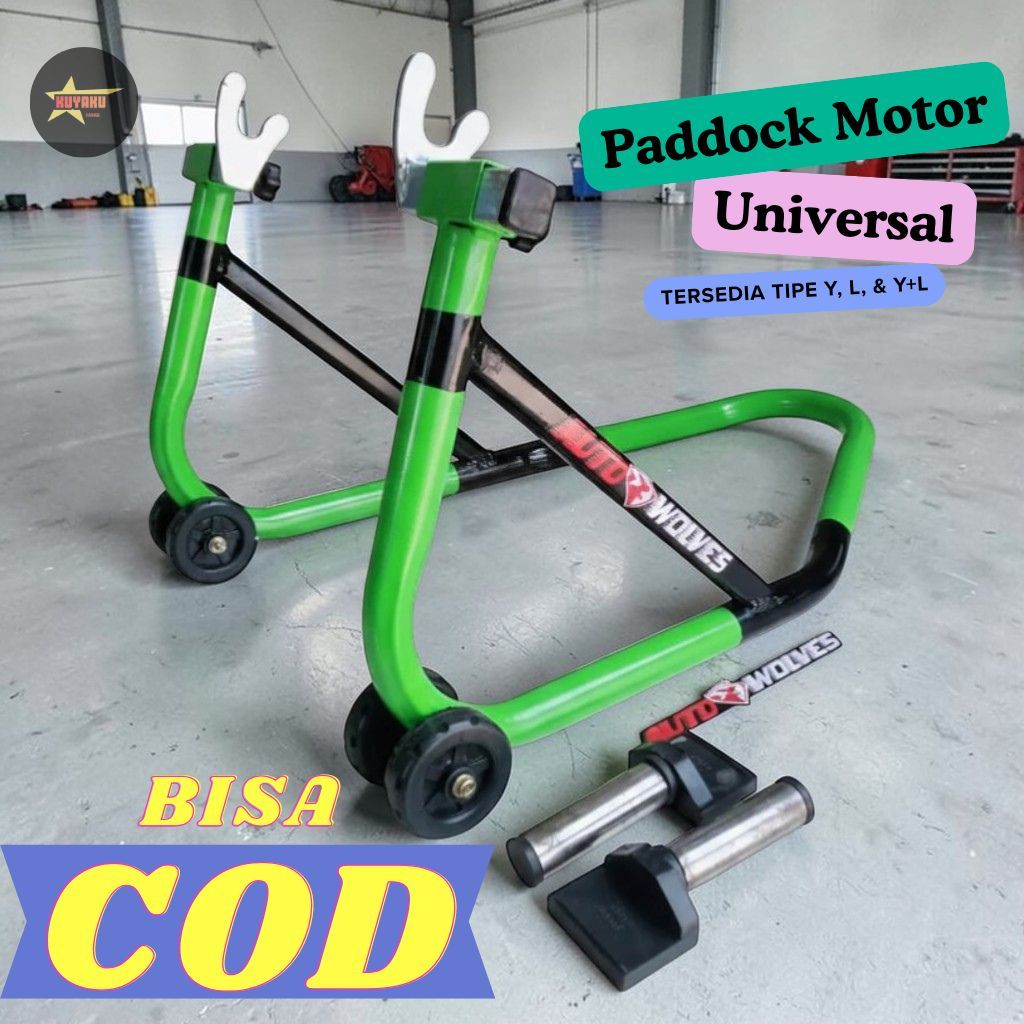 Paddock Motor Universal Paddock Motor Belakang Pedok Ninja CBR Pedok Model Diamond Tebal & Kuat
