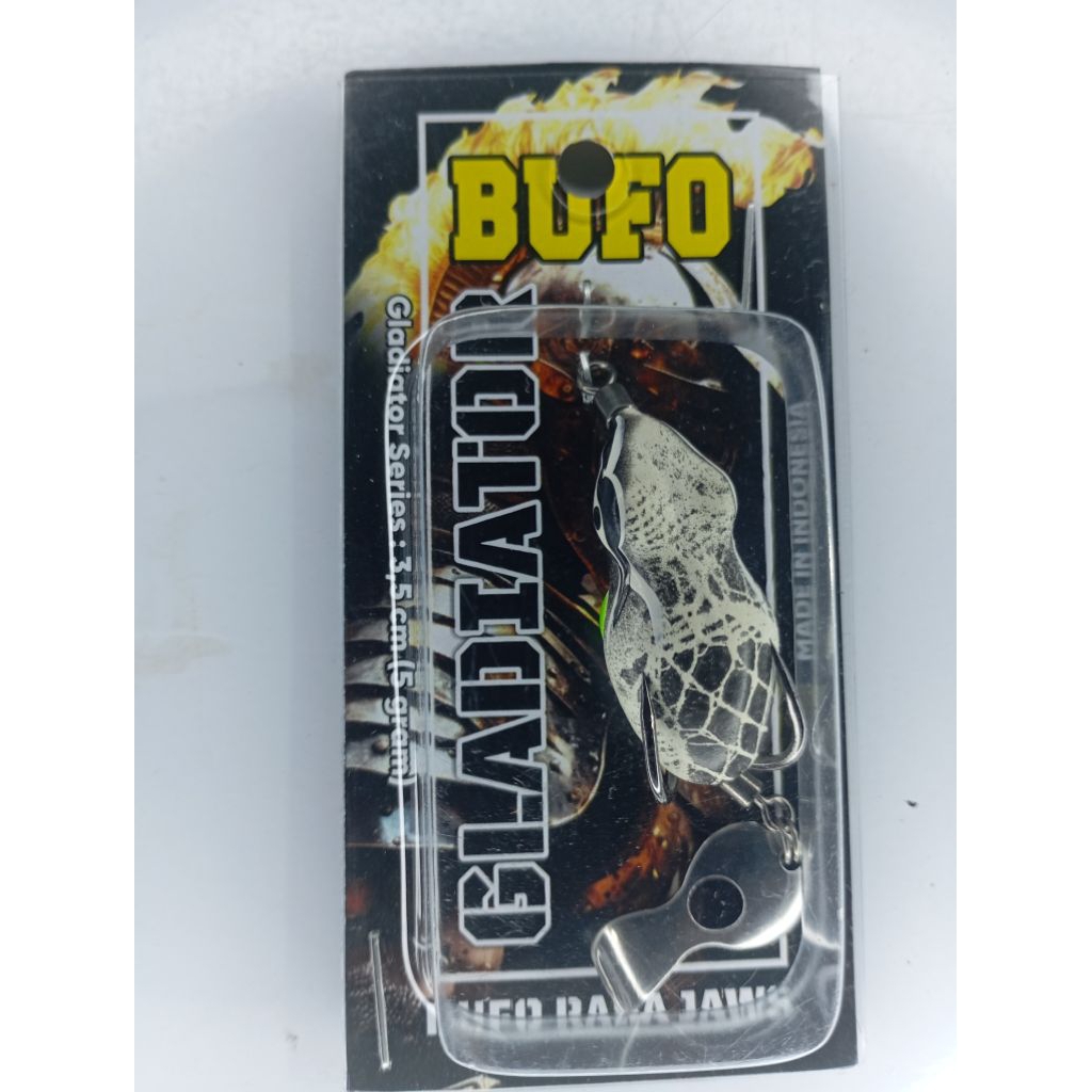lure shoft frog bufo geladiator