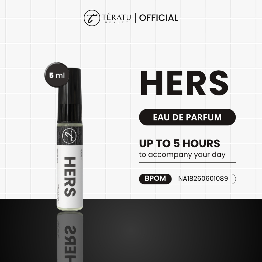 TERATU BEAUTY Eau de Parfum EDP HERS (Starter Pack) 5 ml