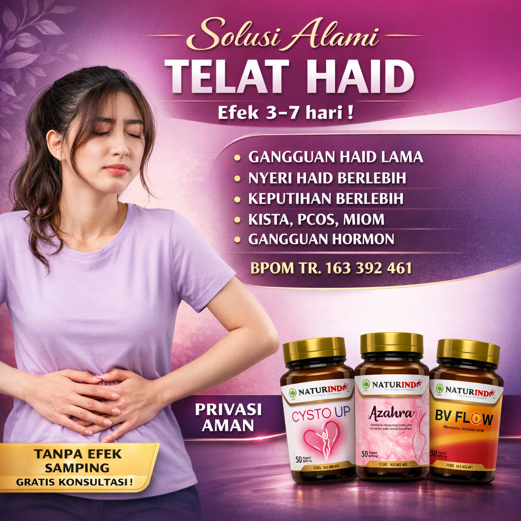 Obat Telat Haid Terlambat Datang Bulan 1 2 3 4 5 bulan pelancar haid ampuh datang bulan tidak teratu