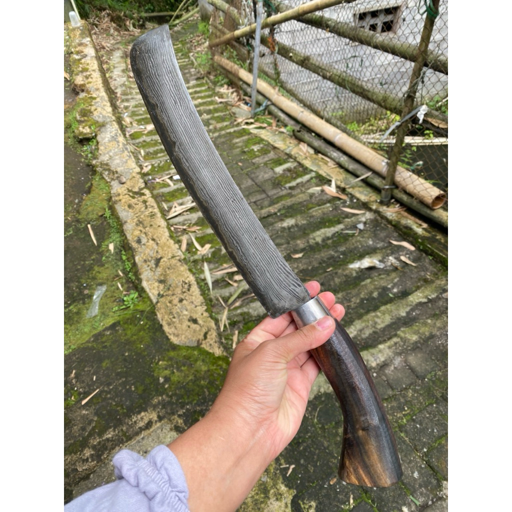 alat berkebun bahan damascus Cocok untuk kayu bambu dll