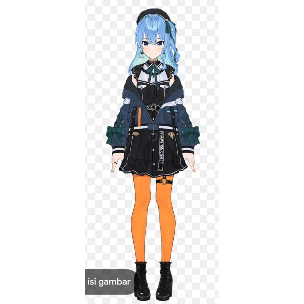 kostum disdai cosplay hoshimachi suisei