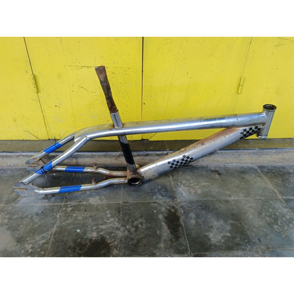 frame sepeda bmx 20 wimcycle jadul antiq besi tebal