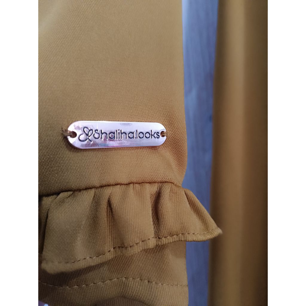 Gamis set jilbab segiempat Syar'i
