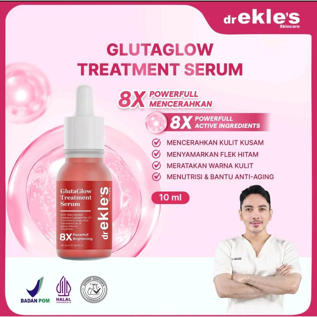 Gluta Glow Treatment Serum by dr Ekles Skincare
