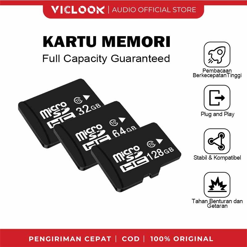 VICLOOK Kartu Memori Micro