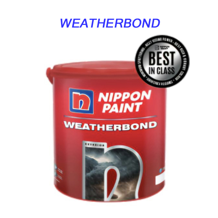 NIPPON PAINT CAT PREMIUM EXTERIOR NIPPON PAINT WEATHERBOND : 20 L