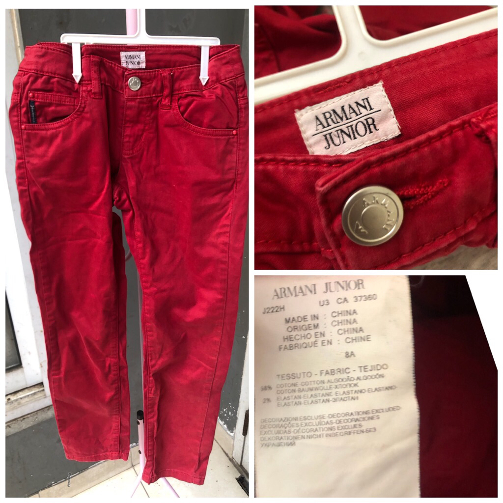 jeans anak Armani junior sz 8A