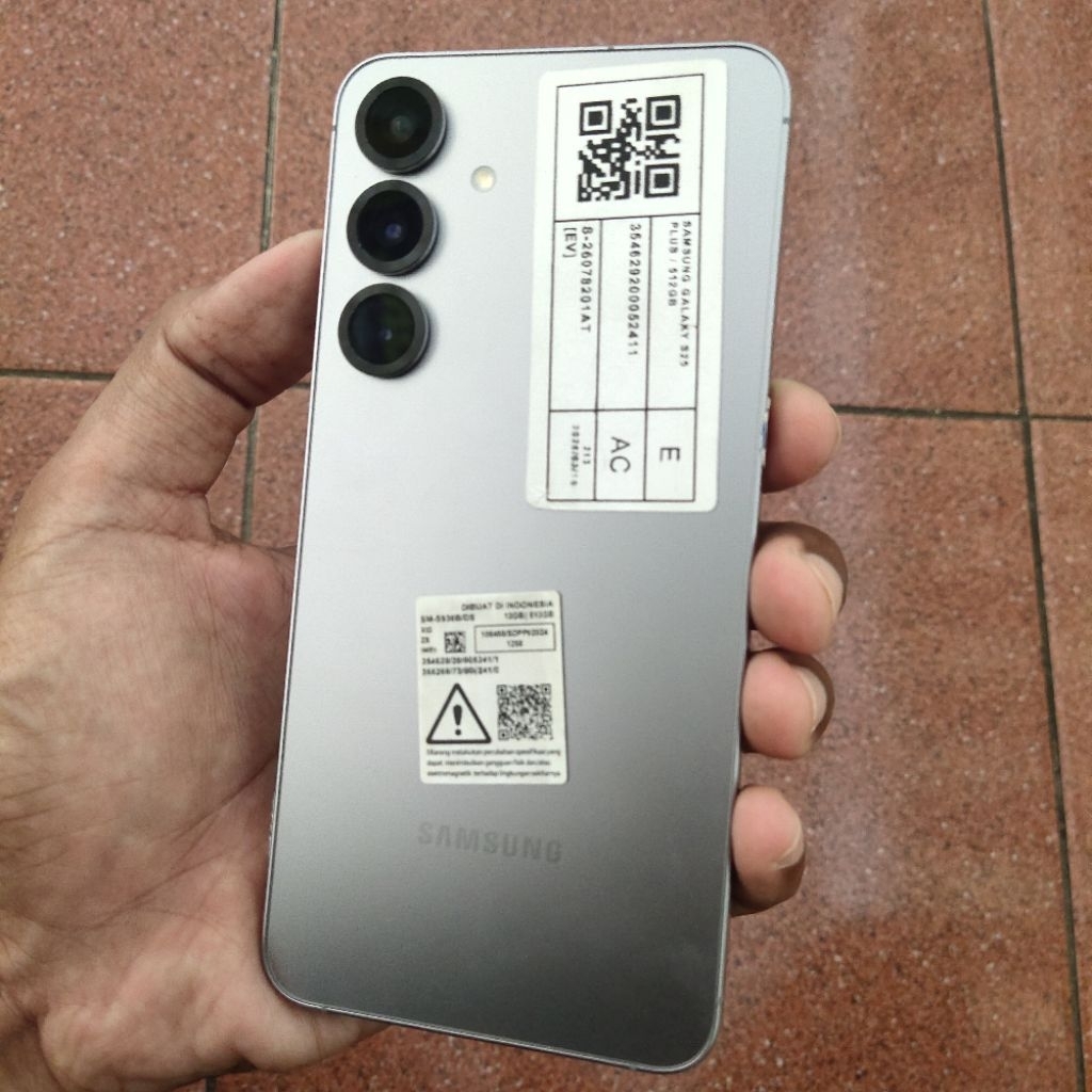samsung S25 plus Ram 12GB Internal 512GB HP Second Seken Bekas Fullset [OEM] hp murah
