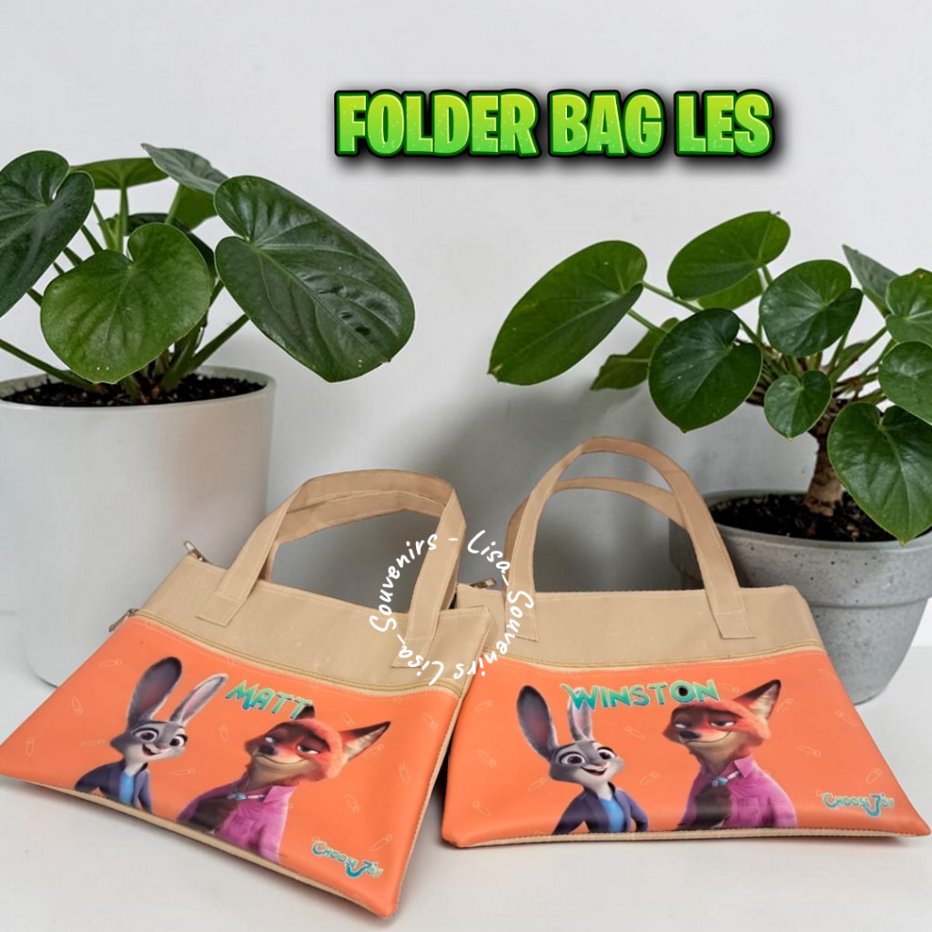 FOLDER BAG EKONOMIS SOUVENIR CUSTOM DESIGN BIRTHDAY ULANGTAHUN