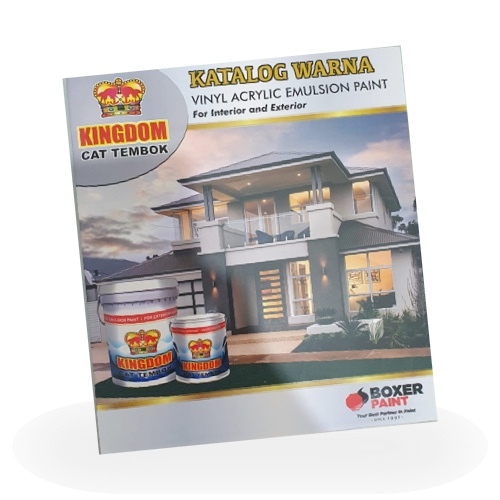 Kartu Warna Katalog Warna KINGDOM Cat Tembok