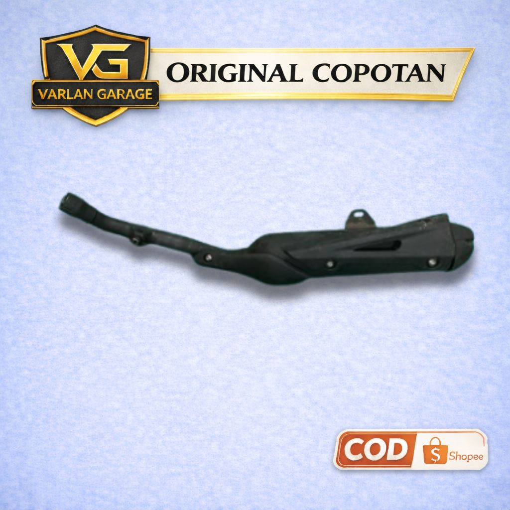 knalpot yamaha wr155 original copotan motor