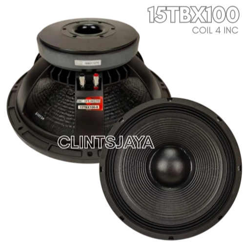 Speaker Komponen BNC B&C 15 TBX 100 8 15TBX100 15 INCH 15TBX 100 8