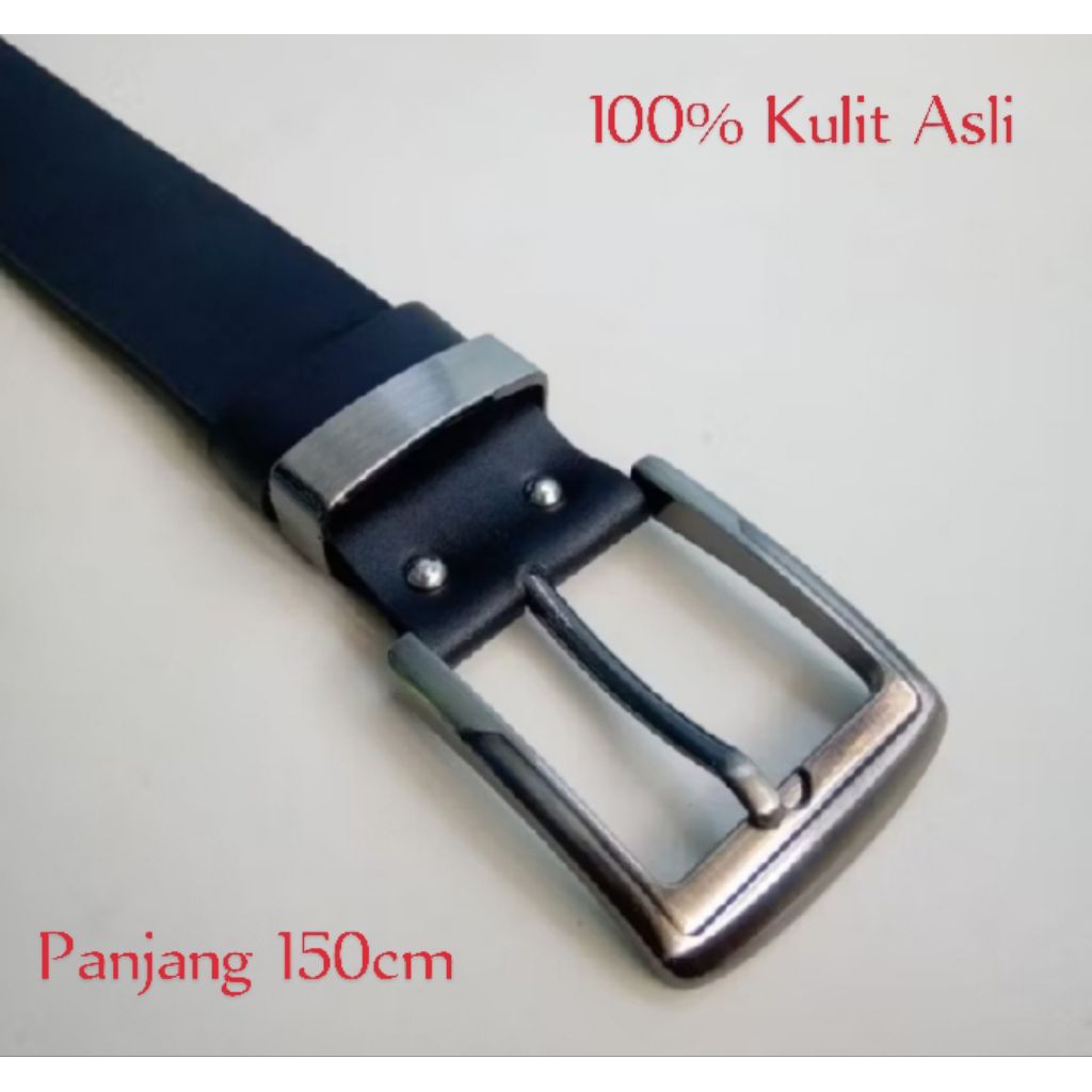 Sabuk Kulit Asli Panjang 150cm