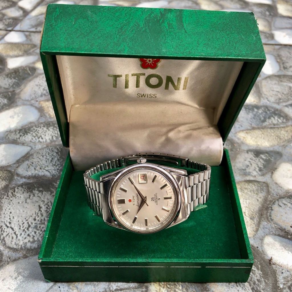 Vintage Titoni Airmaster 25J Rotomatic Swiss Made
