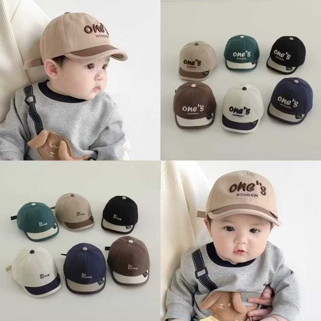 Topi Anak Baseball unisex topi anak unisex 8bul-5tahun