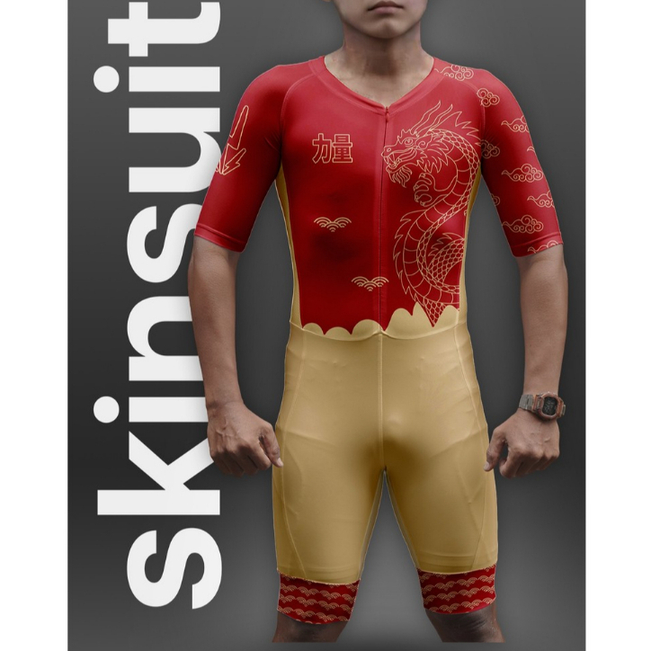 Skinsuit Power Apparel Jersey Sport Sepatu Roda Nyaman & Fleksibel