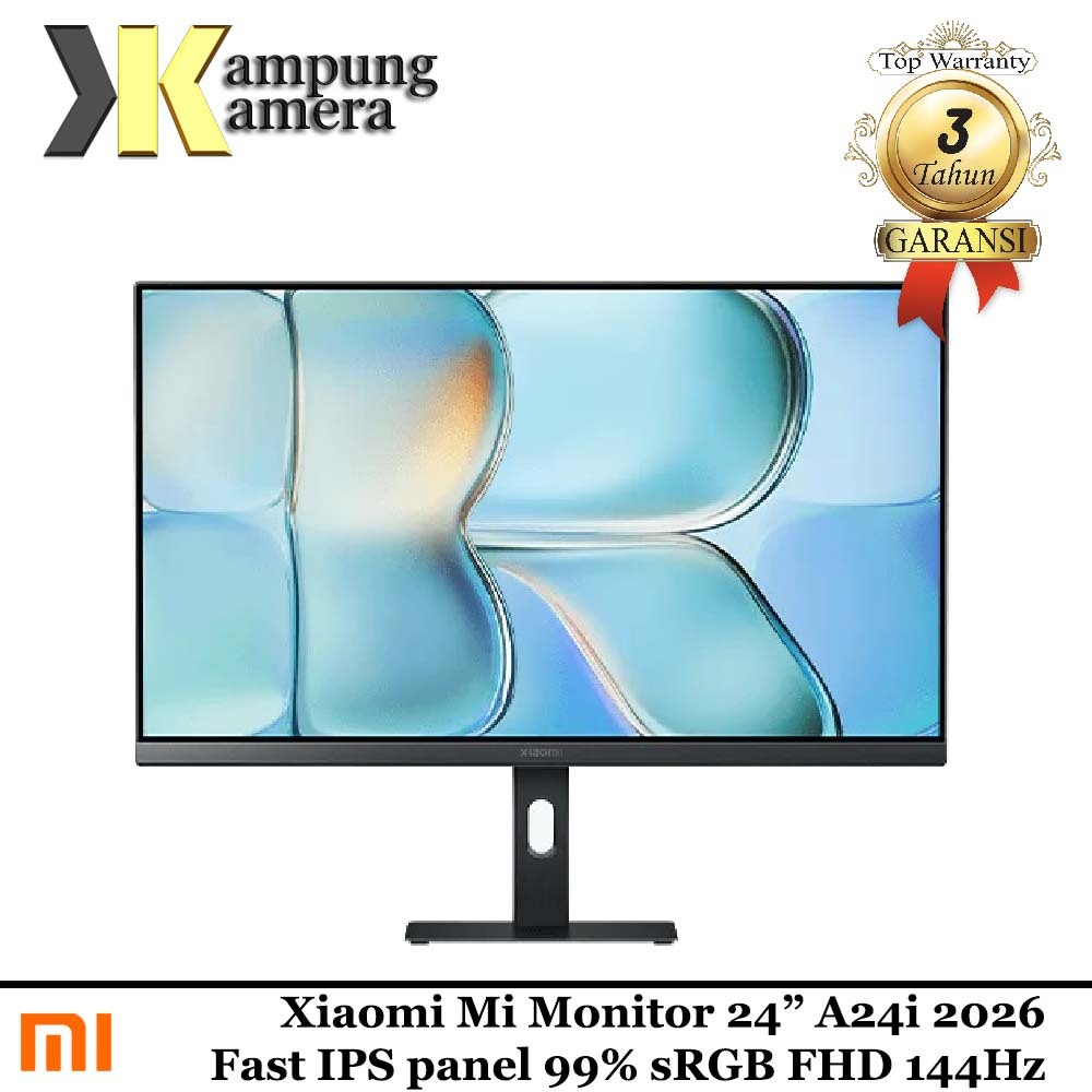 Xiaomi Mi Monitor 24" inch A24i 2026 FHD IPS 144Hz Ultra Slim