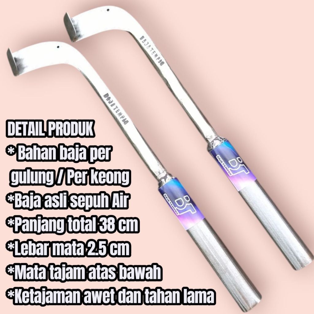 PISAU SADAP KARET PER KEONG -+ 38cm / pisau sadap karet per keong ASLI