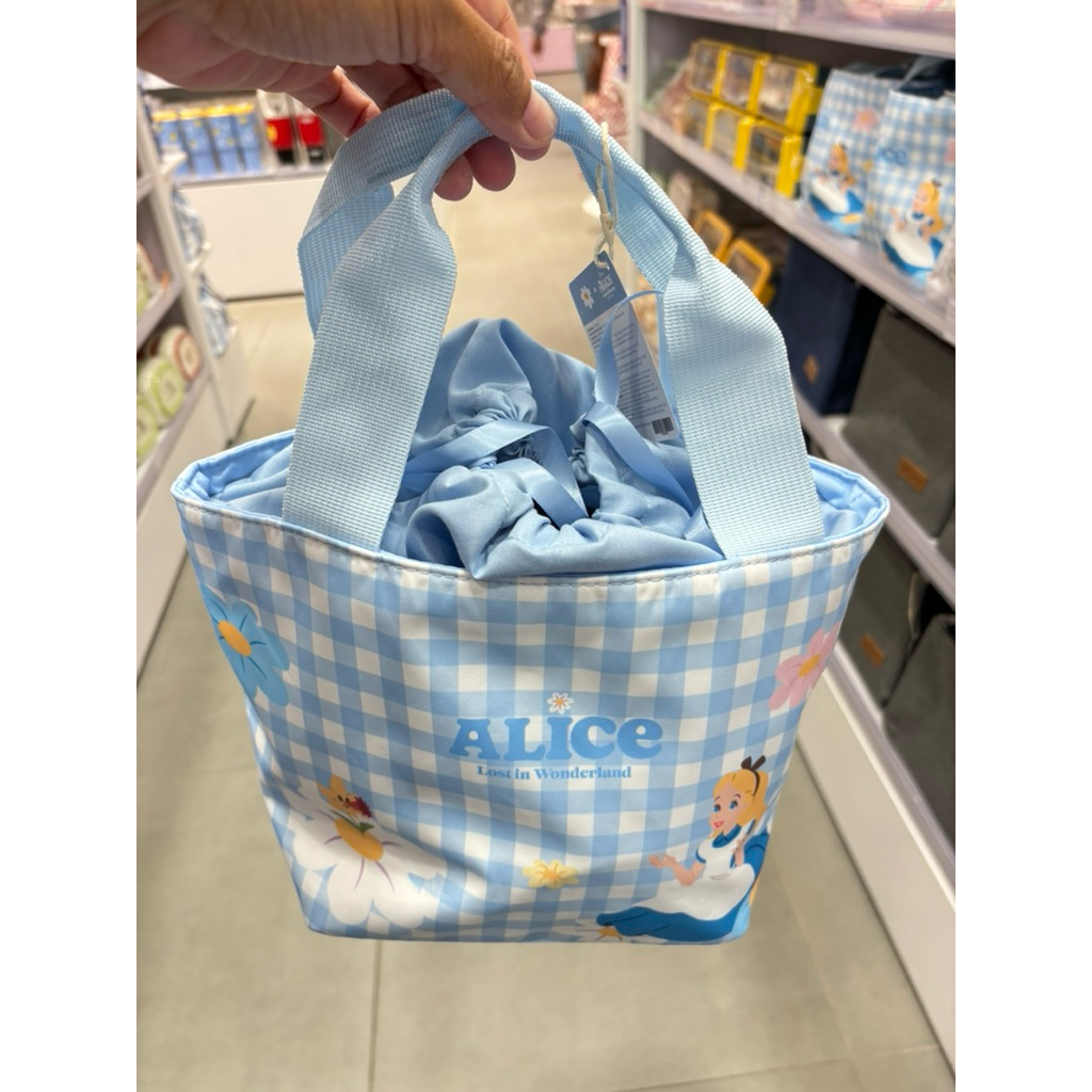 Bento bag / lunch bag Alice in wonderland