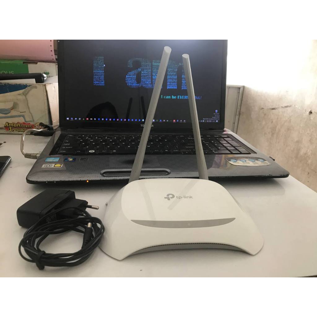SECOND ROUTER TP-LINK 7650 PUTIH