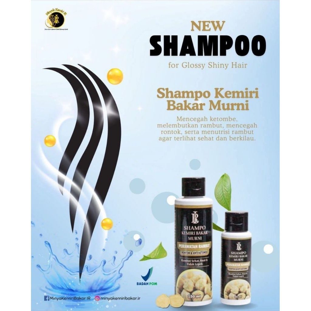 Shampo Minyak Kemiri Bakar IR