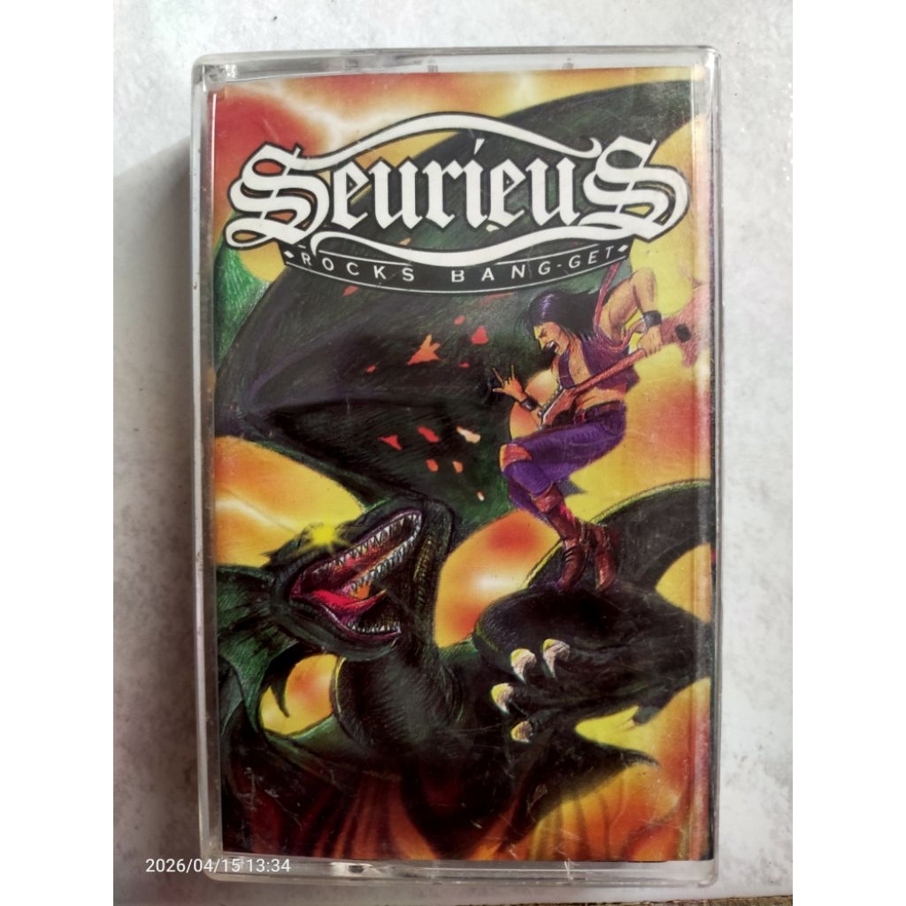 kaset pita jadul SEURIEUS "rocks bang-get"