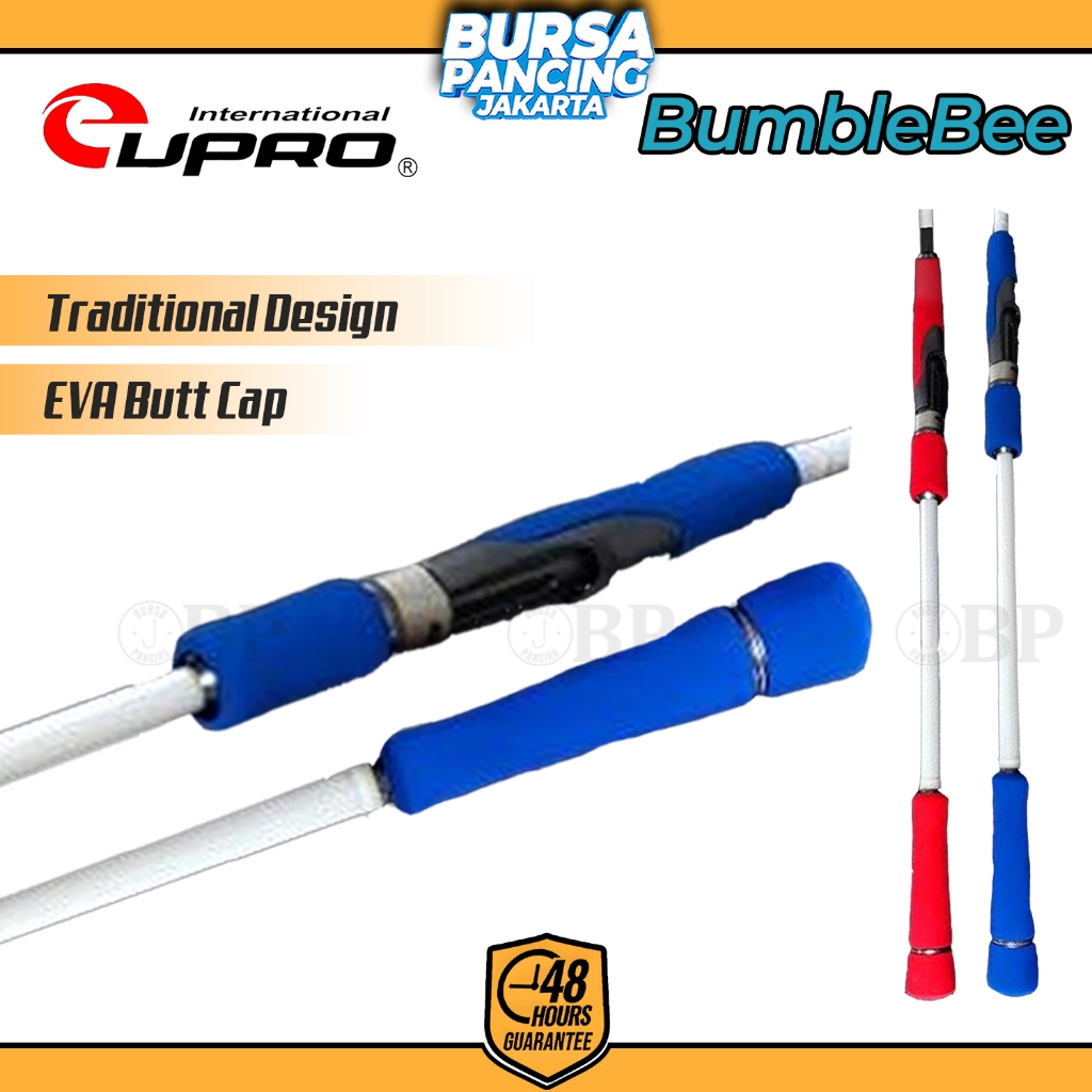 EUPRO Joran Pancing Spinning BUMBLE BEE One Piece Hi-Carbon Blank Joran Pancing Spinning Jigging