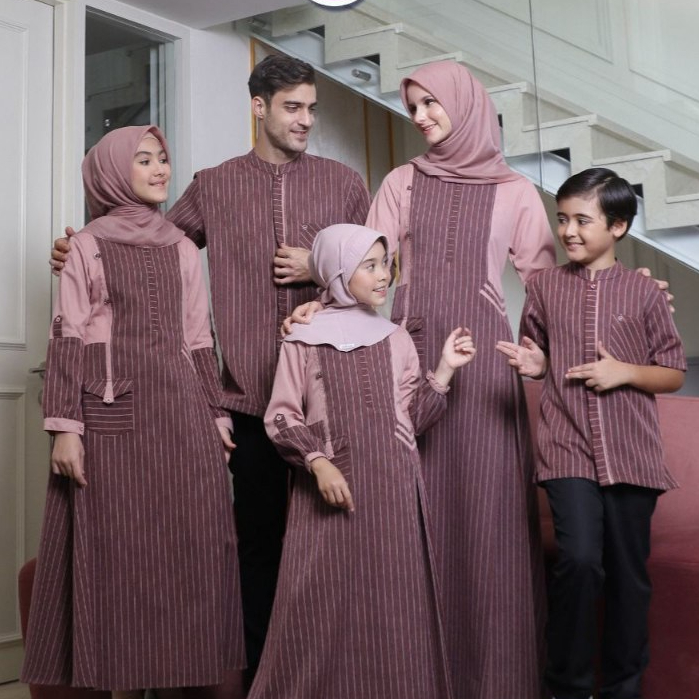 BIG PROMO BAJU ETHICA ELFA 256 ROSE TAUPE, SARIMBIT LEBARAN KELUARGA TERBARU (ETHICA MATARAM)