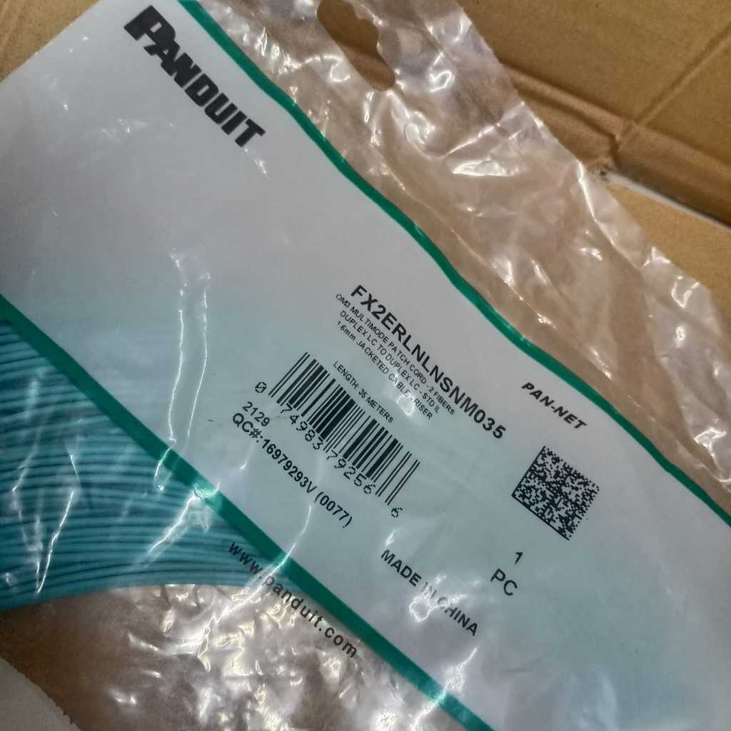 Panduit Patch Cord FO LC-LC OM3 Duplex Multimode 35 Meter