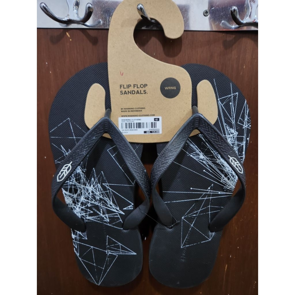 WARNING CLOTHING TERBARU "SDML TRIKOTNIK" SANDAL SLIP ON HOOPS BANJARMASIN