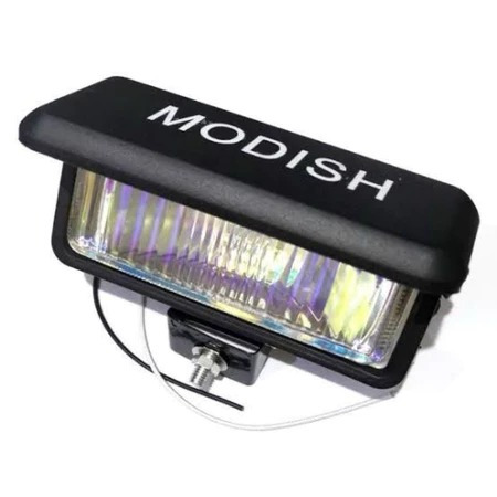 LAMPU HALOGEN SOROT TEMBAK KABUT KOTAK TOPI UNIVERSAL FOGLAMP MOTOR MOBIL
