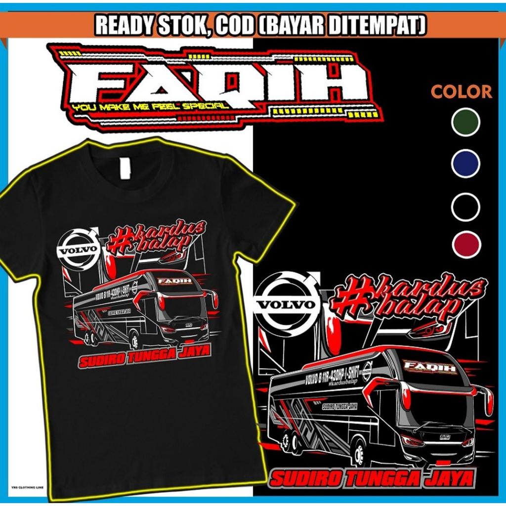 Kaos Baju BUSMANIA Faqih Sudiro STJ anak dewasa BUS Bis mania Bismania