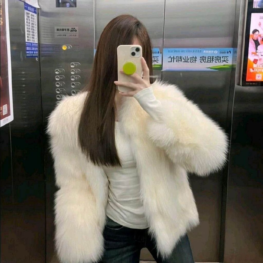 WnC Mantel Bulu Winter Fur Coat