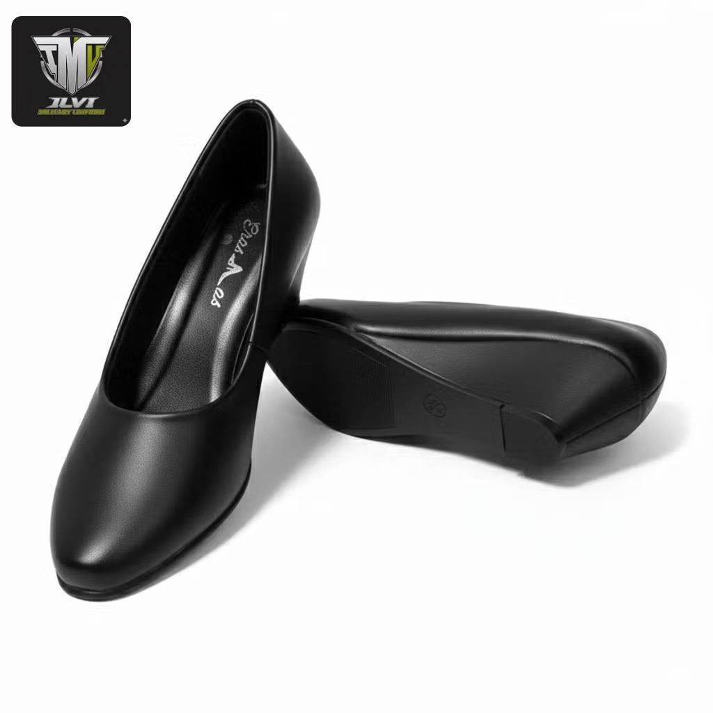 Erasmas Sepatu Wedgea Kerja Wanita/Sepatu Formal Wanita Sepatu Persit Sepatu Kantor Wanita