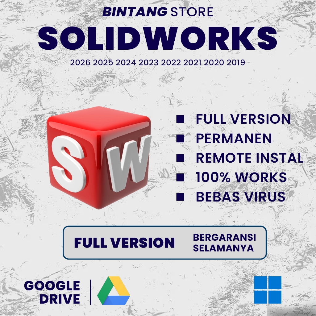 Solidworks 2026 Full Version Original Lifetime + Panduan Instalasi (WIN)