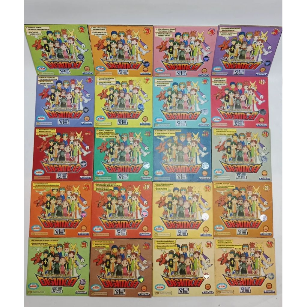 VCD Digimon Igmontamers