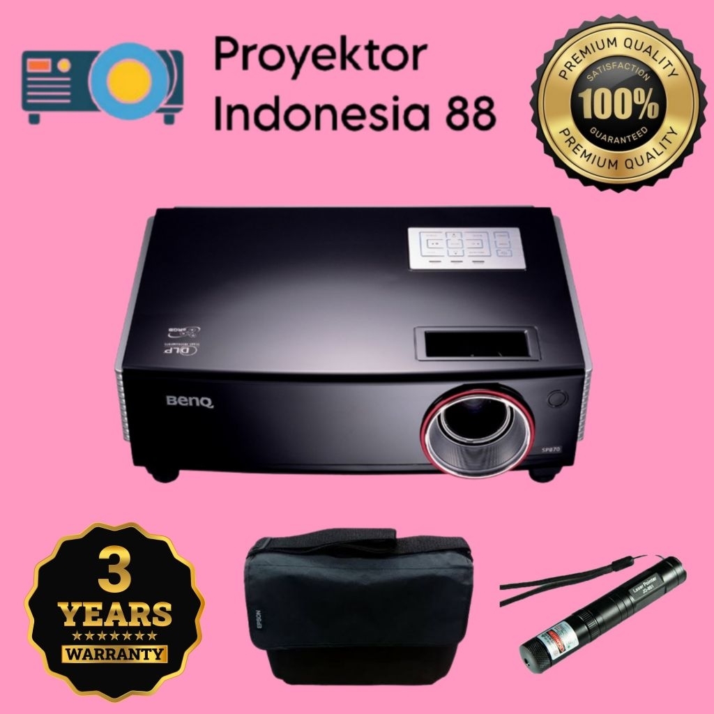 Proyektor Benq SP 870 / SP870 / Benq 870 / Proyektor Benq / Benq / Projector
