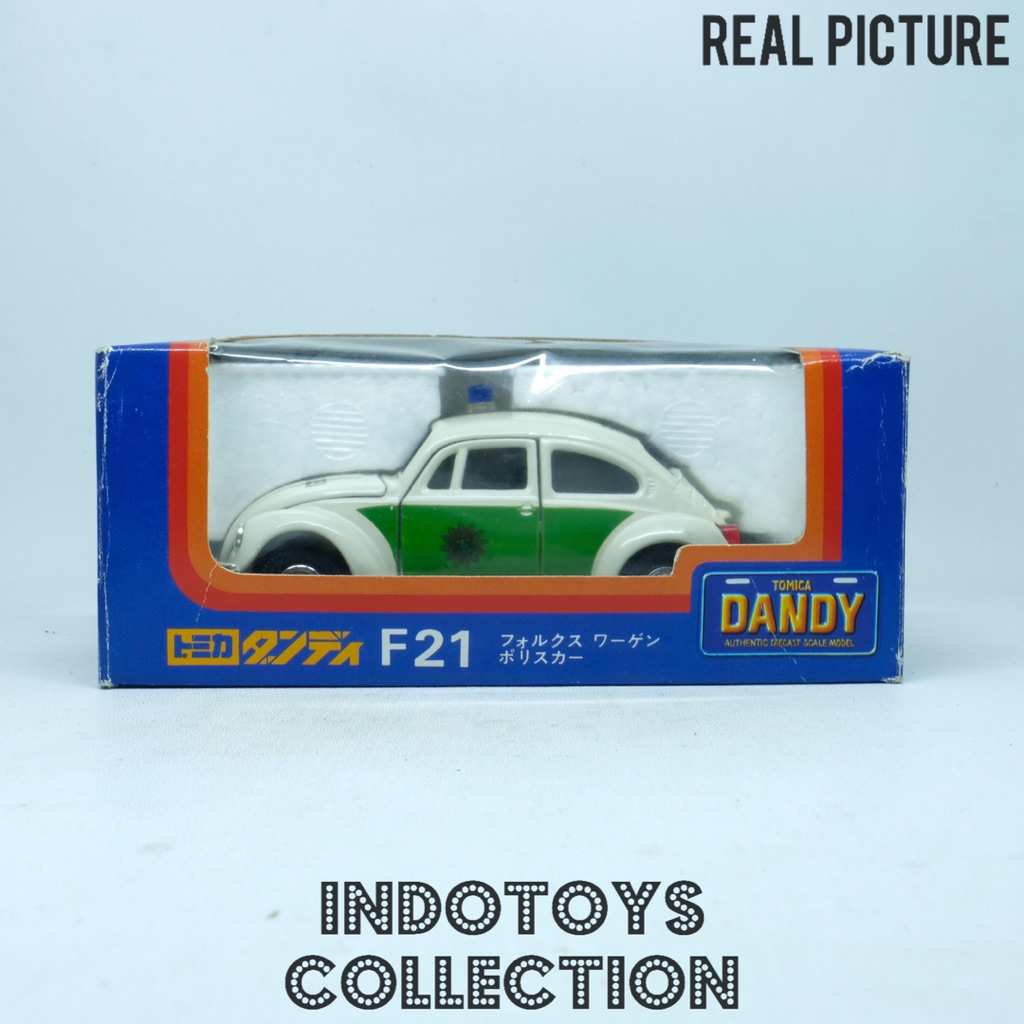 Tomica Dandy ~ Volkswagen 1200LSE Polizei (Made in Japan)
