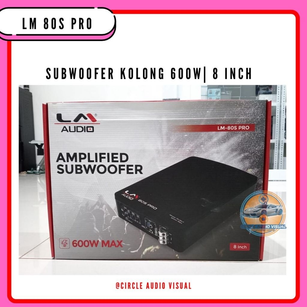LA Audio Subwoofer Kolong LM-80S PRO