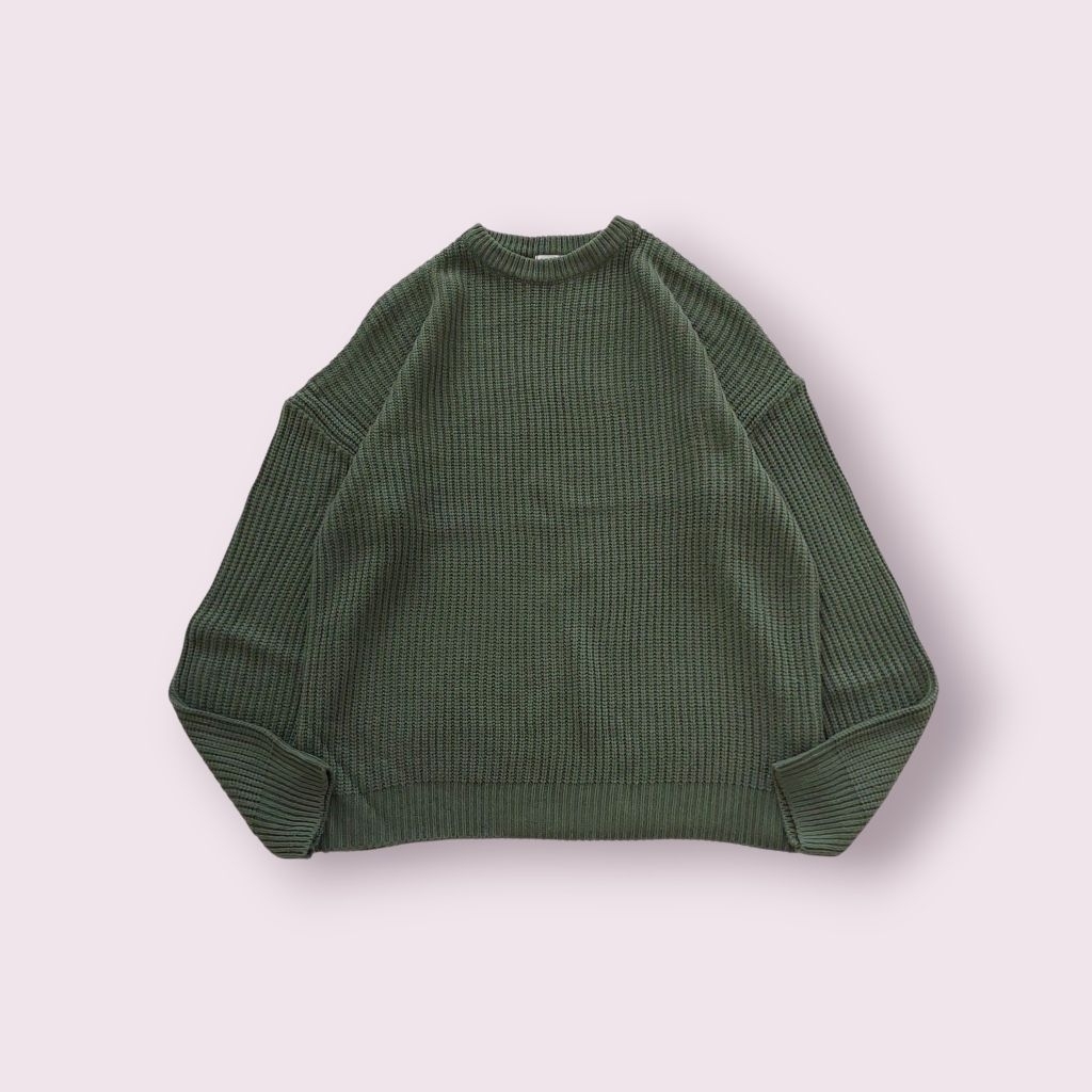 knitwear sweater rajut oversize second pria wanita