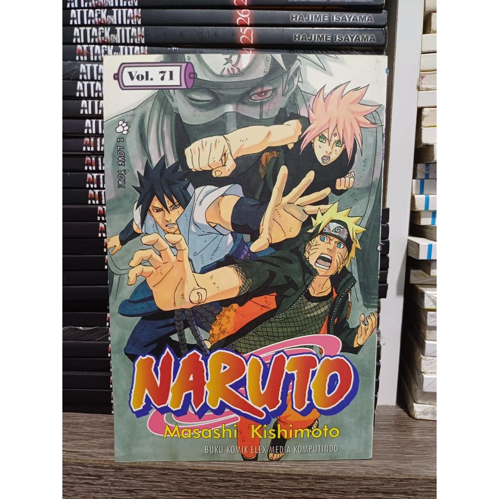 Komik Naruto 71 lepas segel