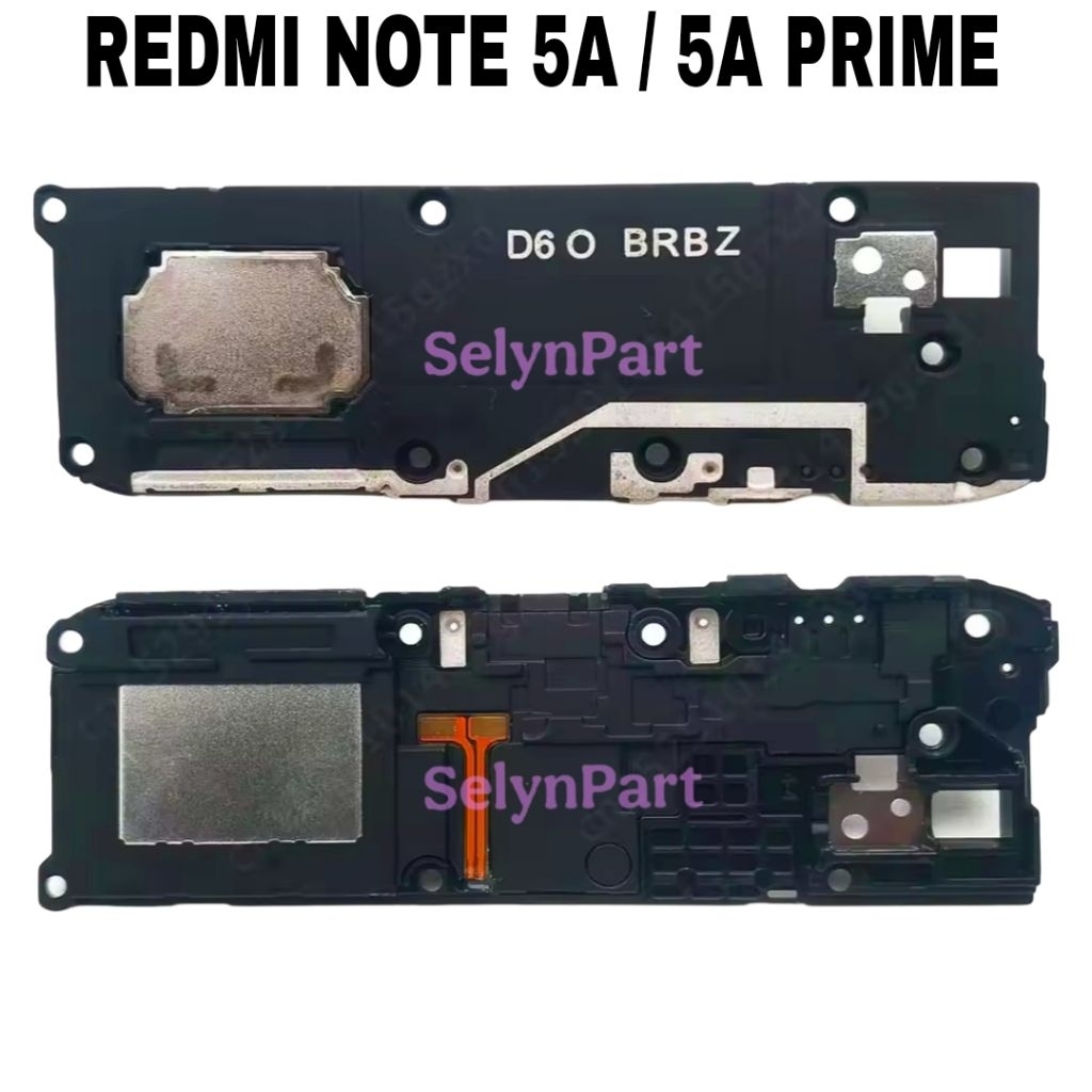 SPEAKER MUSIK BAWAH / BUZZER BAWAH FULSHET ORI HP XIAOMI REDMI NOTE 5A / 5A PRIME