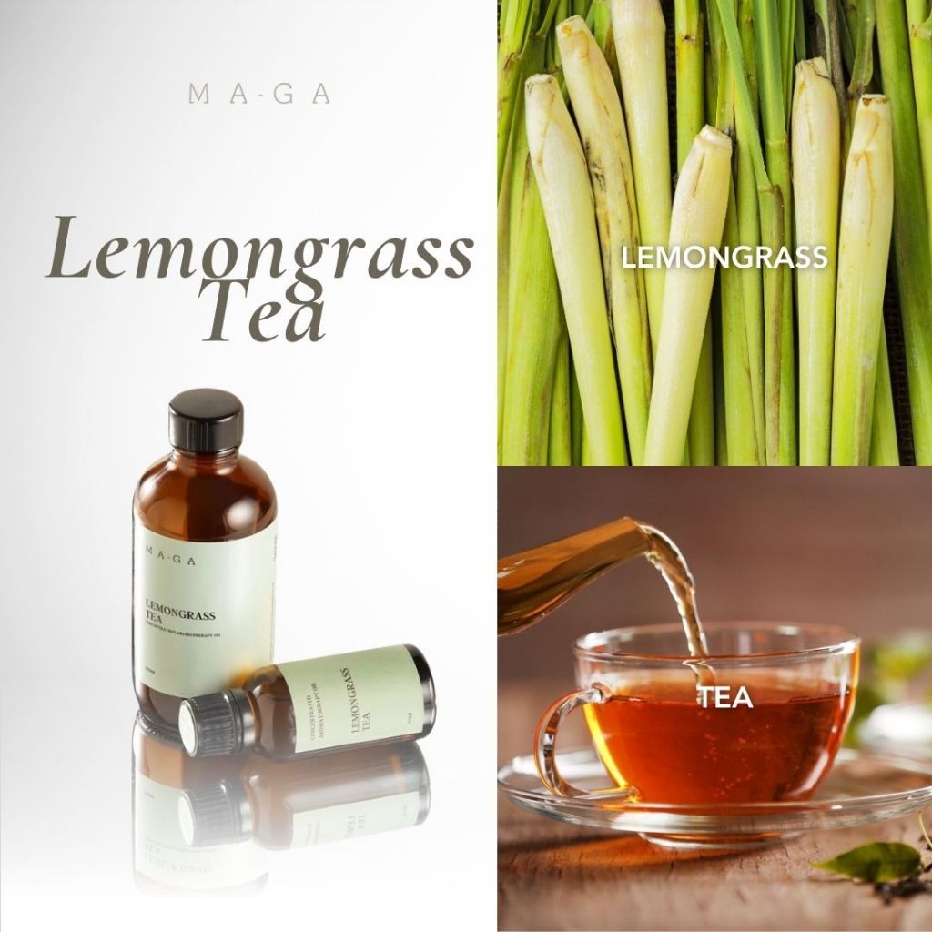 MAGA Lemongrass Tea Aromatherapy Essential Oil - Hotel collection inspired Hotel Tentrem